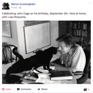 Merce Cunningham John Cage tribute