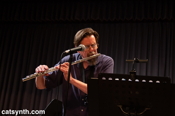 David Slusser on flute