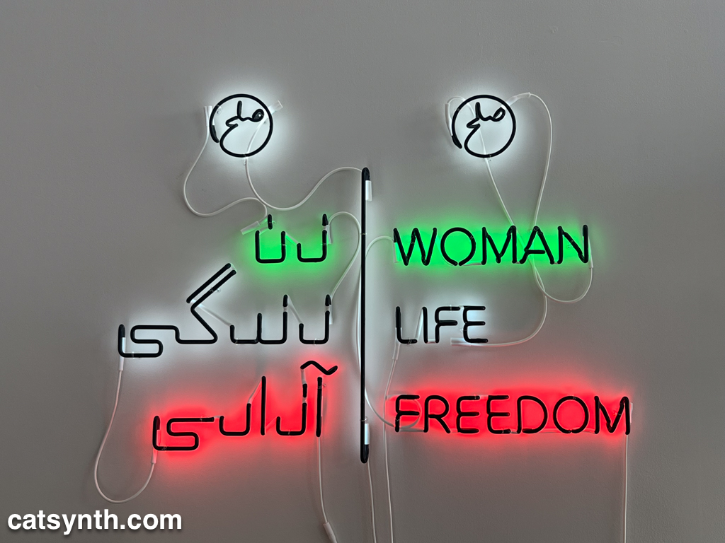(Almost) Wordless Wednesday: Woman Life Freedom