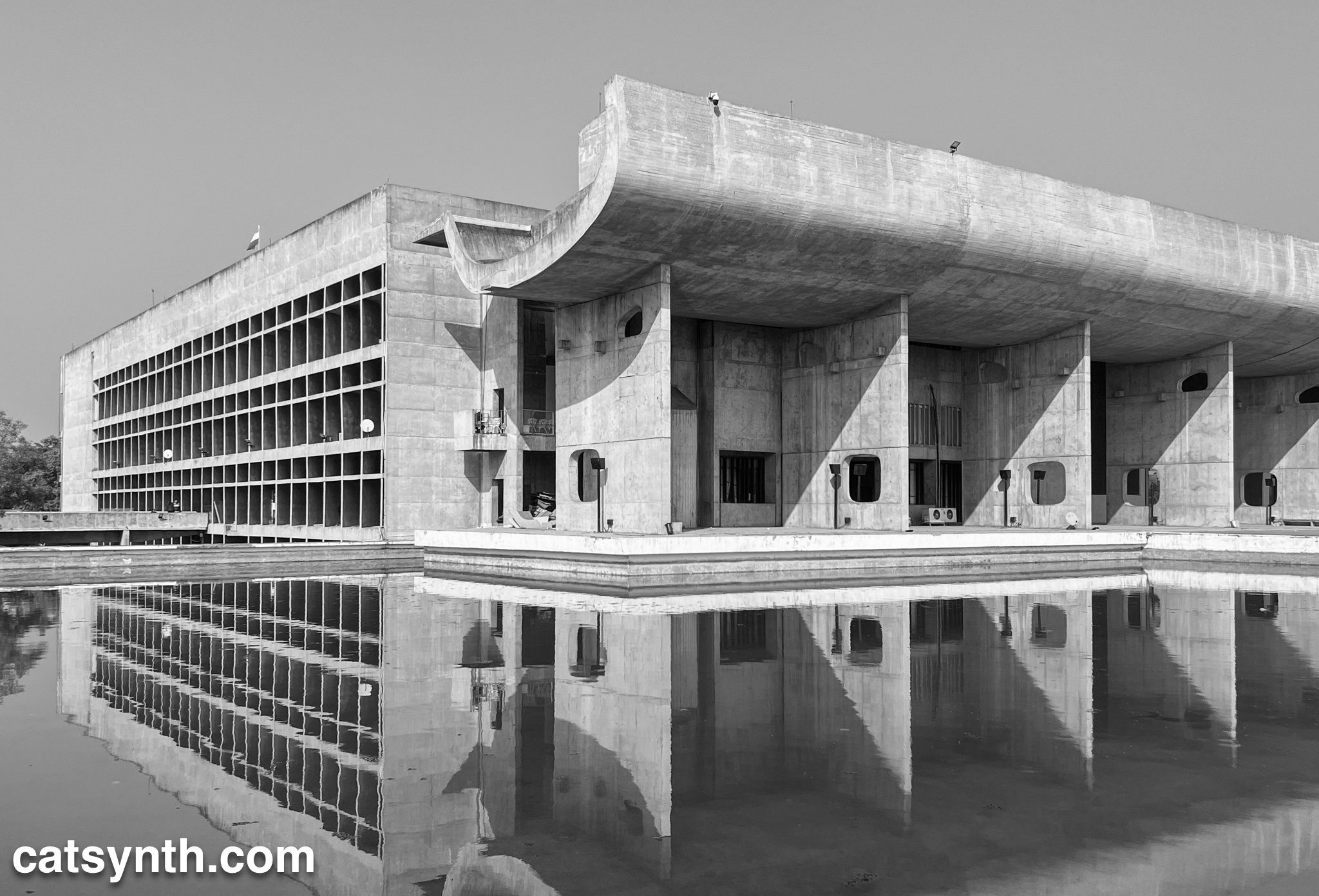 Wordless Wednesday: Palace of Assembly (Chandigarh)