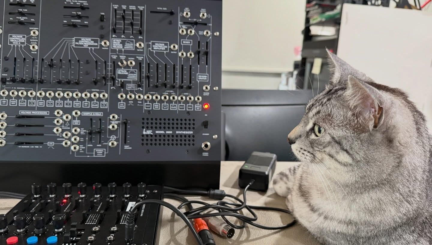 Haku and Korg ARP 2600 M